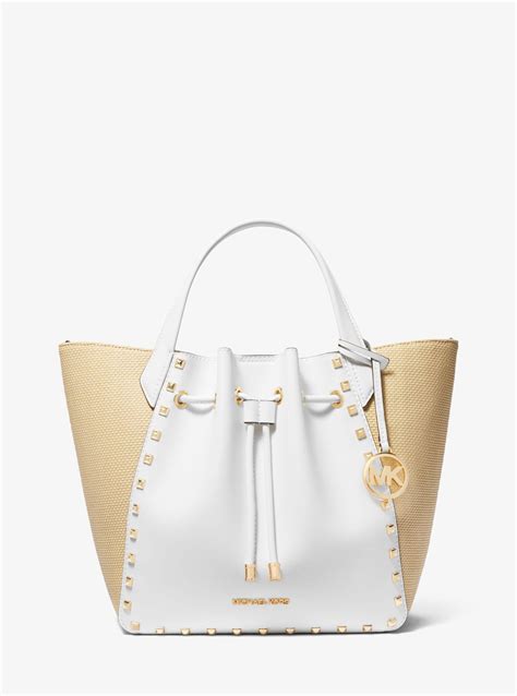 michael kors purse bucket|michael kors phoebe large tote.